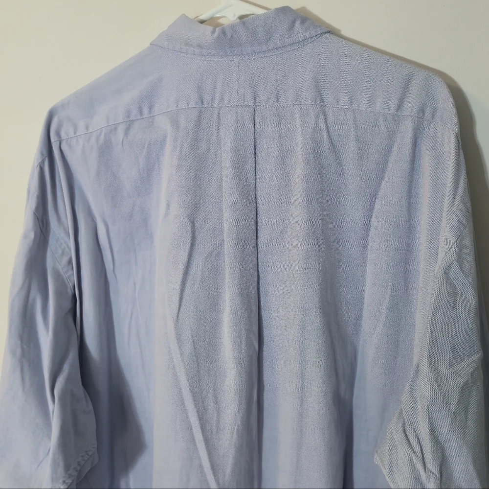 Polo Ralph Lauren 18 36/37 Blue Multi-Color Pony Oxford Button Down Shirt XL XXL - Picture 8 of 12